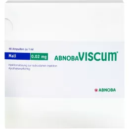 ABNOBAVISCUM Fiale Mali 0,02 mg, 48 pz