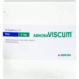 ABNOBAVISCUM Fiale Pini 2 mg, 48 pz