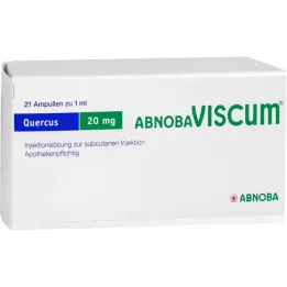 ABNOBAVISCUM Fiale Quercus 20 mg, 21 pz