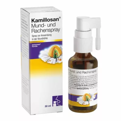 KAMILLOSAN Spray per bocca e gola, 30 ml