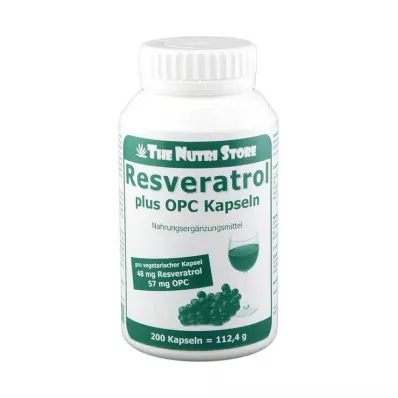 RESVERATROL PLUS OPC capsule, 200 pz