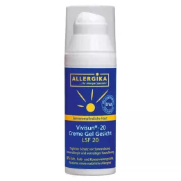 Vivisun 20 Gel crema per il viso, 50 ml