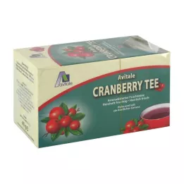CRANBERRY TEE Sacchetti filtro, 20 pz