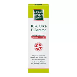 ALLGÄUER CINTURINO. Crema per i piedi allurea al 10%, 100 ml