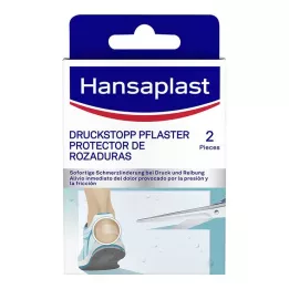 HANSAPLAST Arresto di pressione trasparente. Tampone protettivo, 2 pz