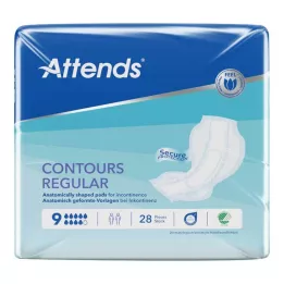ATTENDS Contours Regular 9 Models, 28 pz