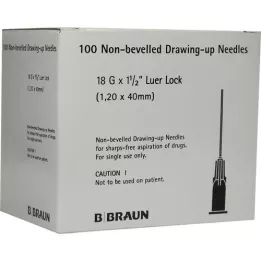 STERICAN Cannule 18 Gx1 1/2 1,1x40 smussate, 100 pz