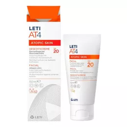 LETI AT4 Crema Viso SPF 20, 50 ml