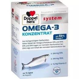 DOPPELHERZ Capsule del sistema concentrato Omega-3, 60 pz