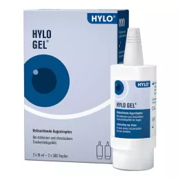 HYLO-GEL Collirio, 2X10 ml