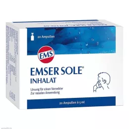 EMSER Soluzione per inalazione Sole per nebulizzatore, 20 pz
