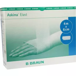 ASKINA Elast Binde 6 cmx4 m allentati, 20 pz