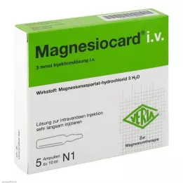 MAGNESIOCARD e.v. Soluzione iniettabile, 5X10 ml