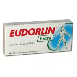 EUDORLIN Compresse extra di ibuprofene per il dolore, 10 pz