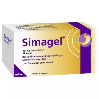 SIMAGEL Compresse masticabili, 100 pz SIMAGEL Compresse masticabili, 100 pz