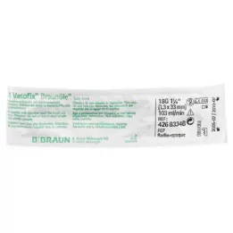 VASOFIX Braunüle 18 G 33 mm verde/bianco, 1 pz