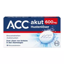 ACC akut 600 compresse effervescenti, 10 pz