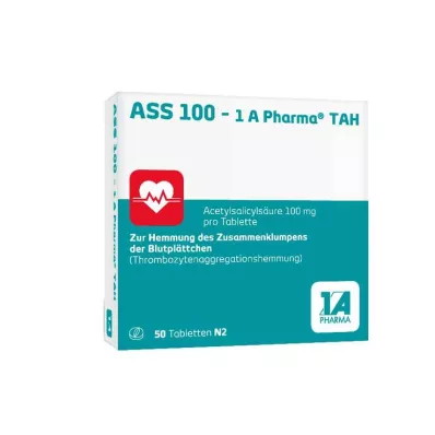 ASS 100-1A Pharma TAH Compresse, 50 pz ASS 100-1A Pharma TAH Compresse, 50 pz