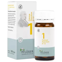 BIOCHEMIE Pflüger 1 Calcio fluorato D 12 Tav., 100 St