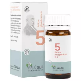 BIOCHEMIE Pflüger 5 Potassio fosforico D 6 Tabl., 100 St