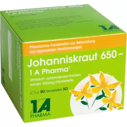 St. Johns Wort 650 1a Pharma, 90 pz
