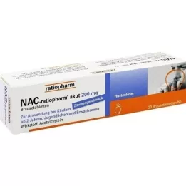 NAC-ratiopharm Acuto 200 mg di saldatura tosse Brokel., 20 pz