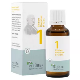 BIOCHEMIE Pflüger 1 Calcio fluoratum D 12 gocce, 30 ml
