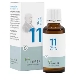 BIOCHEMIE Pflüger 11 Silicea D 12 gocce, 30 ml