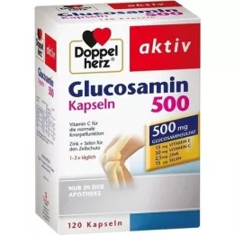 DOPPELHERZ Capsule di glucosamina 500, 120 pz