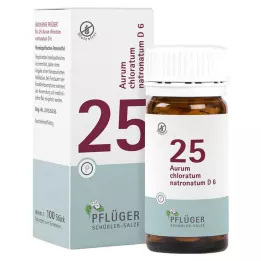 BIOCHEMIE Pflüger 25 Aurum clorato di sodio D 6 Tab., 100 St