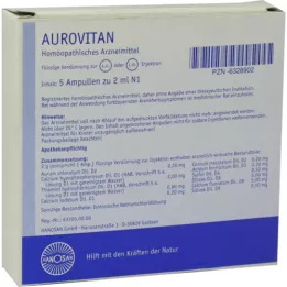 Ampoules Aurovitan, 5x2 ml