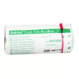 ASKINA Benda Elast Fine 8 cmx4 m cellophanata, 1 pz