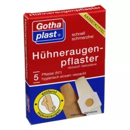 GOTHAPLAST Cerotto Cornmed 2x6 cm, 5 pz