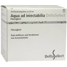 AQUA AD iniettibilia plastica, 20X20 ml