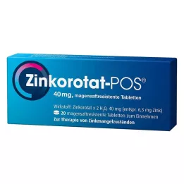 ZINKOROTAT POS compresse gastroresistenti, 20 pz