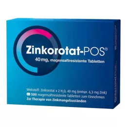 ZINKOROTAT POS compresse gastroresistenti, 500 pz