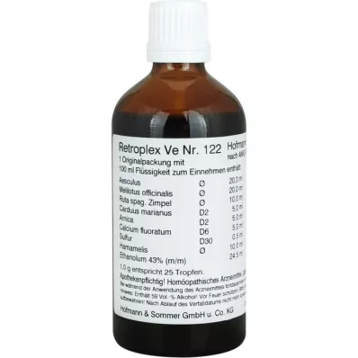 RETROPLEX VE Gocce n. 122, 100 ml RETROPLEX VE Gocce n. 122, 100 ml