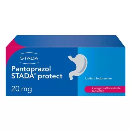 PANTOPRAZOL STADA Protect 20 mg compresse gastroresistenti, 7 pz