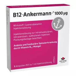 B12 ANKERMANN Fiale da 1.000 μg, 5X1 ml