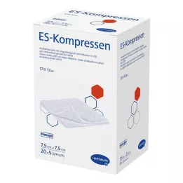 ES-KOMPRESSEN STERIL 7.5x7,5 cm 12 pacchetti grandi, 20x5 pz
