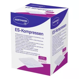 ES-KOMPRESSEN sterile 7,5x7,5 cm 12 confezioni, 10X10 pz