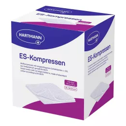 ES-KOMPRESSEN sterile 10x10 cm confezione sfusa da 12 pezzi, 10X10 pz