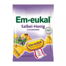 EM-EUKAL Caramelle al miele di salvia con zucchero, 75 g