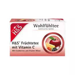 H&S Frutta con Vitamina C Bustine Filtro, 20X2,7 g