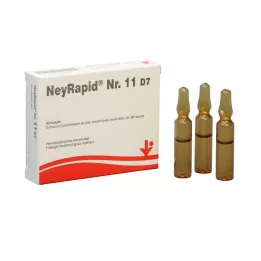 NEYRAPID No.11 D 7 ampoule, 5x2 ml