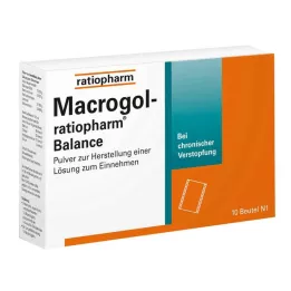 MACROGOL-ratiopharm Balance Plv.z.H.e.L.z.Einn., 10 pz