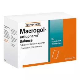 MACROGOL-ratiopharm Balance Plv.z.H.e.L.z.Einn., 30 pz