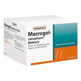 MACROGOL-ratiopharm Balance Plv.z.H.e.L.z.Einn., 50 pz