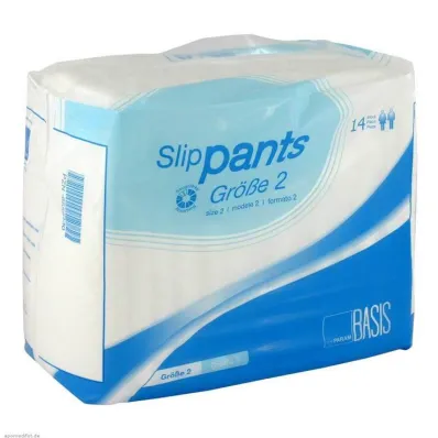 Pantaloni Slip Param Basic Taglia 2, 14 pz
