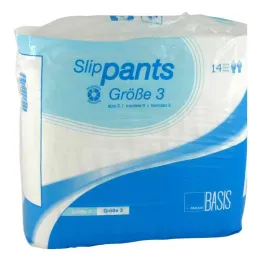 Pantaloni Slip Param Basic Taglia 3 (14 pezzi)